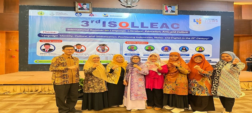 Dosen Magister Pendidikan Bahasa Indonesia UNIB Perkuat Jejaring Akademik melalui Semirata BKS-PTN Wilayah Barat dan ISOLLEAC 3 Tahun 2025