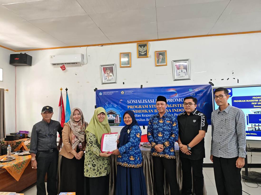 Prodi Magister Pendidikan Bahasa Indonesia FKIP UNIB Sosialisasikan Penerimaan Mahasiswa Baru (PMB) Tahun Akademik 2026/2027 di Bengkulu Selatan